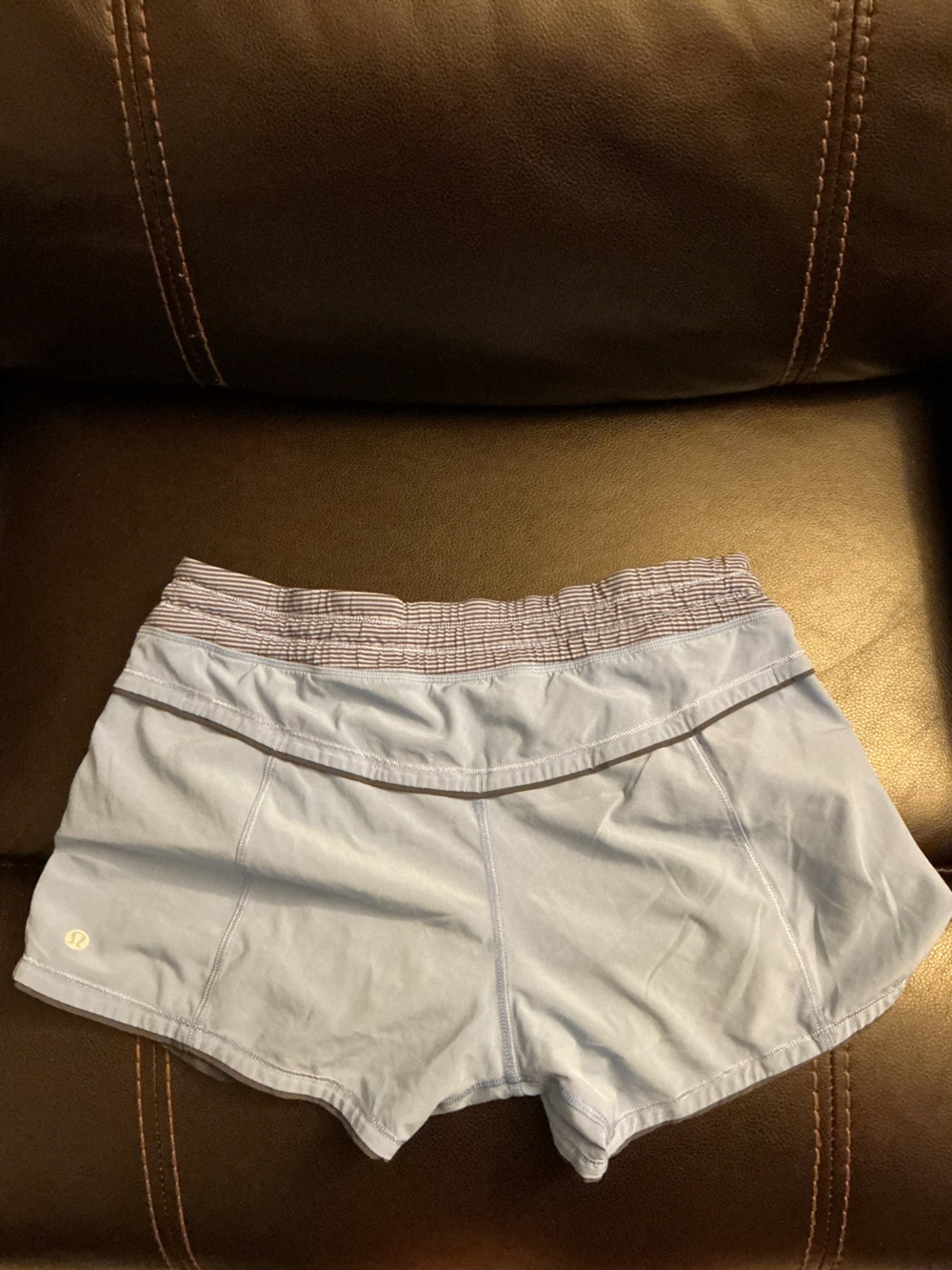 lululemon athletica Light Blue Women's Athletic Shorts